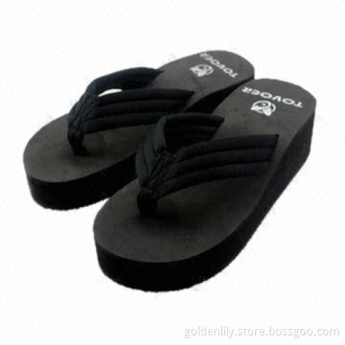 Woman's EVA Flip-flops with Fashionable Appearance, Eco-friendly, OEM Orders Accepted